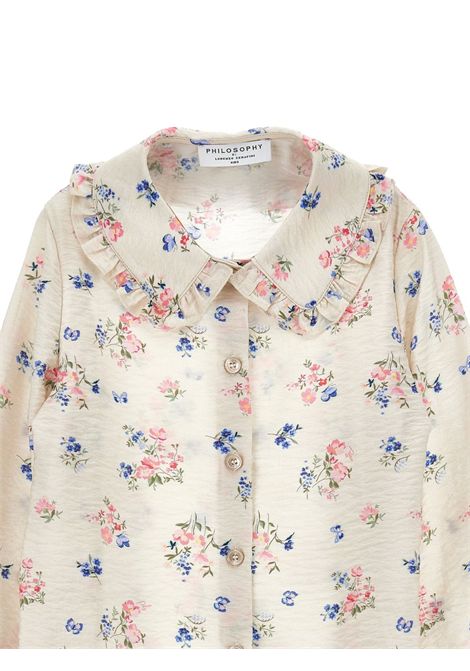 Camicia a fiori PHILOSOPHY KIDS | I1H301 86700002